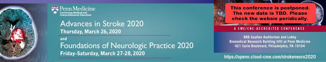 Advances in Stroke 2020/Foundations of Neurologic Practice 2020 Banner